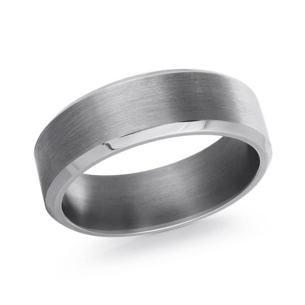 Malo Tantalum 7mm Men's Wedding Band TANT-001-7