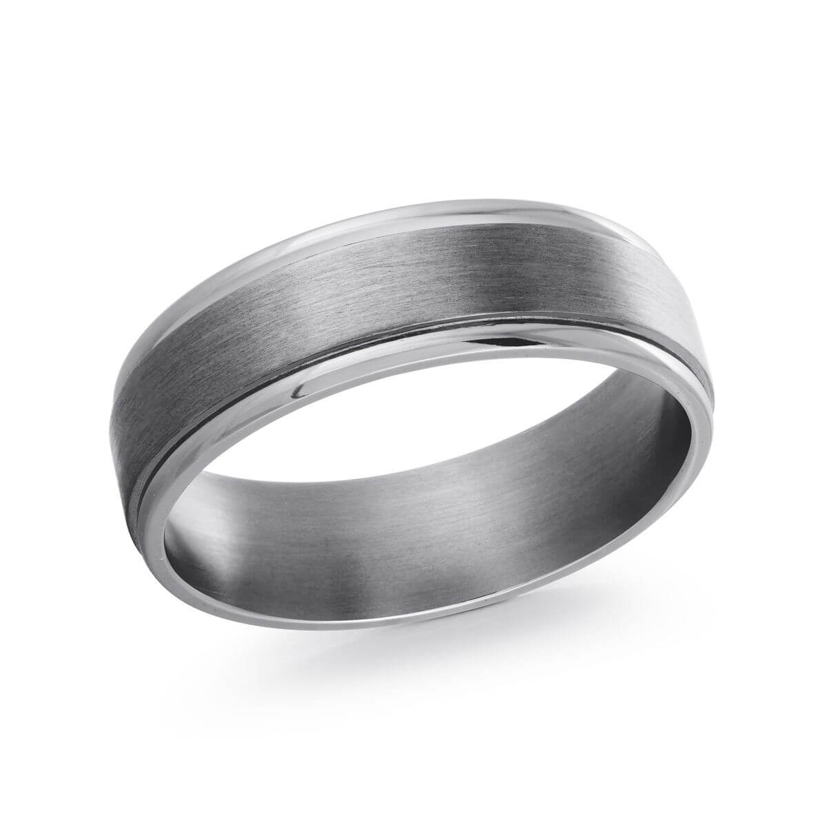 Malo Tantalum 8mm Men's Wedding Band TANT-003-8