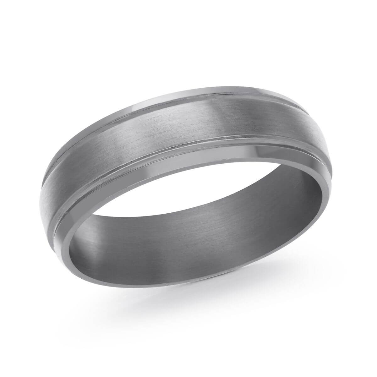 Malo Tantalum 6.5mm Men's Wedding Band TANT-004-7