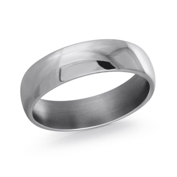 Malo Tantalum 6.5mm Men's Wedding Band TANT-006-6