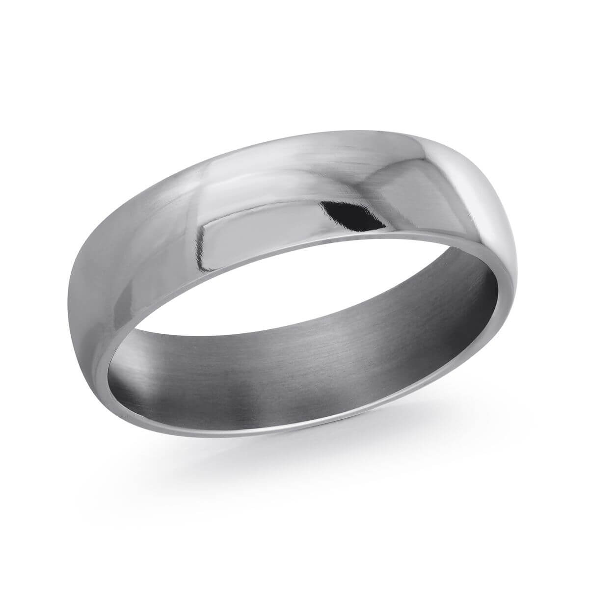 Malo Tantalum 6.5mm Men's Wedding Band TANT-006-6
