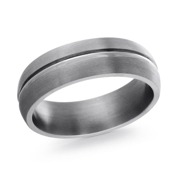 Malo Tantalum 7mm Men's Wedding Band TANT-009-7