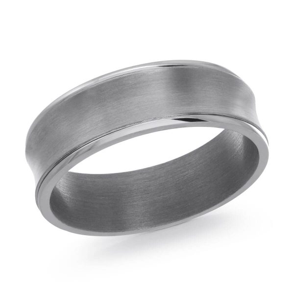 Malo Tantalum 7mm Men's Wedding Band TANT-011-7
