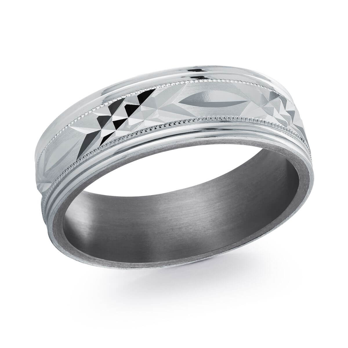 Malo Tantalum 7mm Men's Wedding Band TANT-018-7W