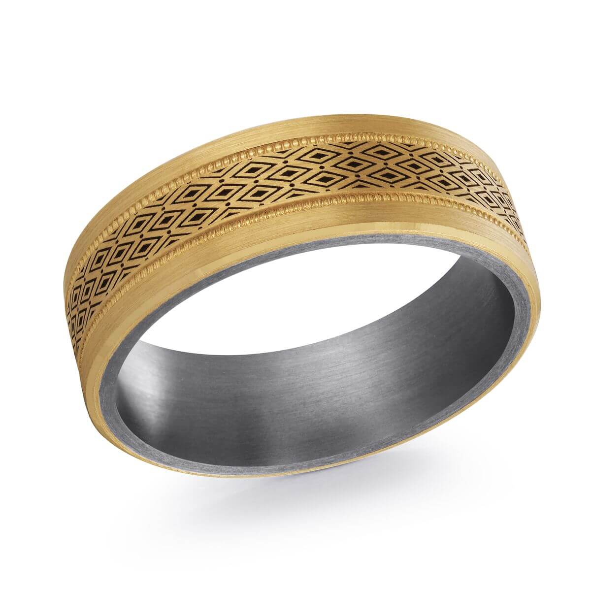 Malo Tantalum 7mm Men's Wedding Band TANT-019-7Y