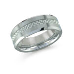 Malo Tungsten 8mm Men's Wedding Band TG-007