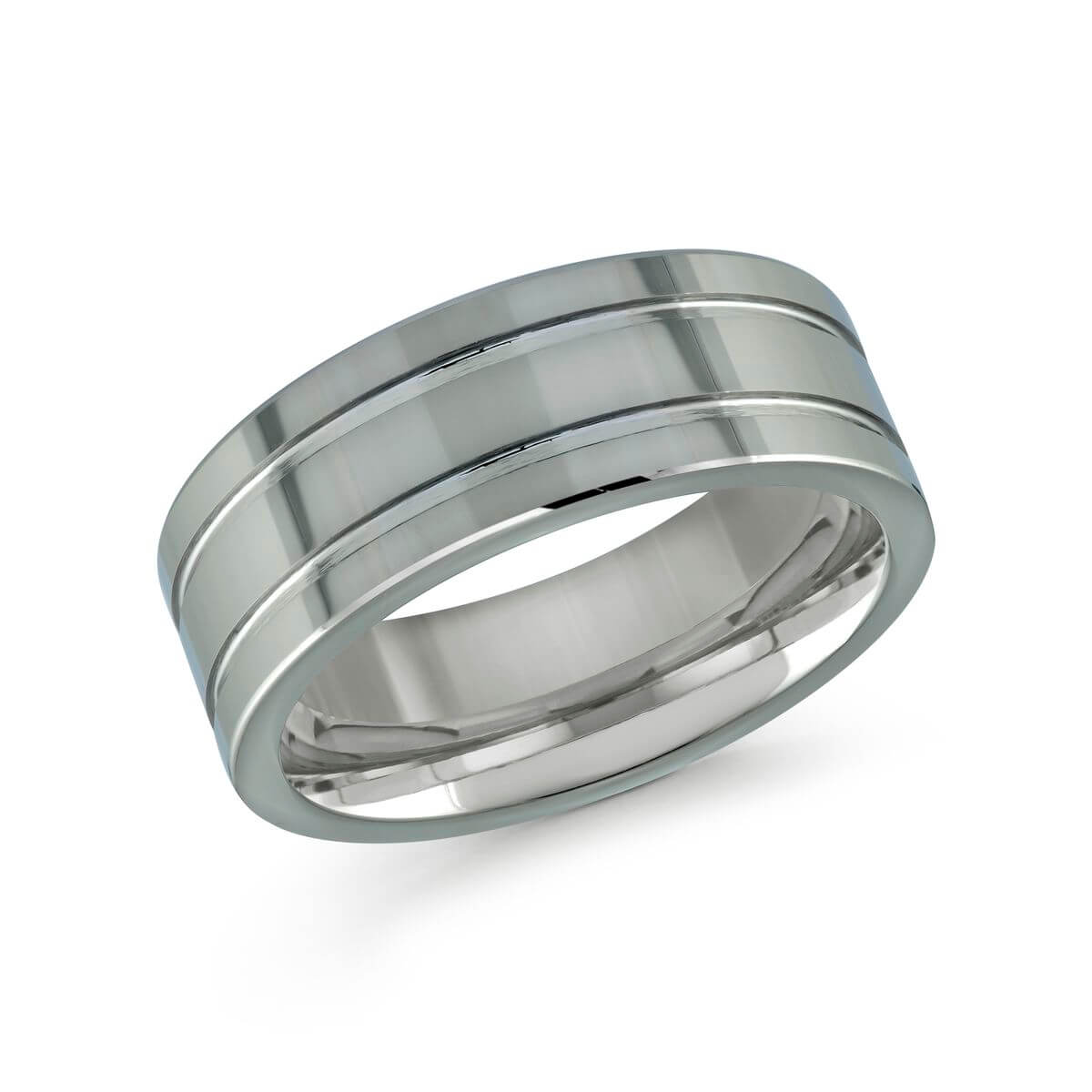 Malo Tungsten 8mm Men's Wedding Band TG-008