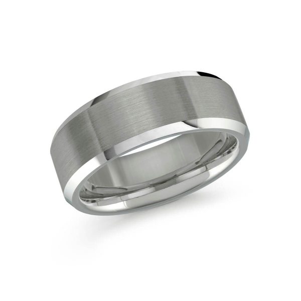 Malo Tungsten 8mm Men's Wedding Band TG-009