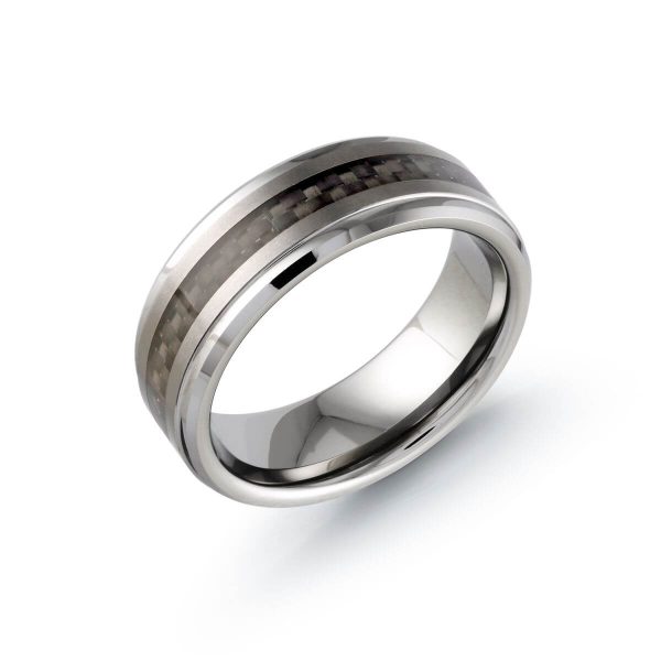 Malo Tungsten 8mm Men's Wedding Band TG-016