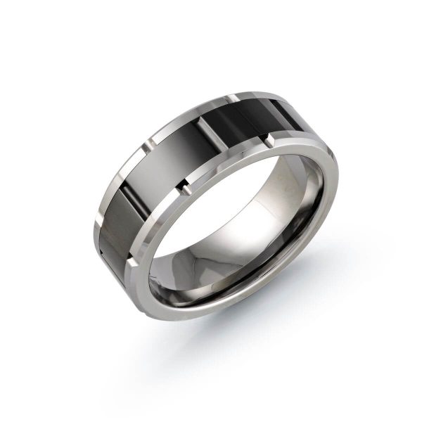 Malo Tungsten 8mm Men's Wedding Band TG-017