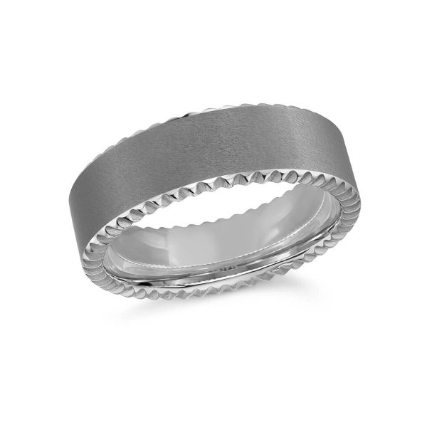 Malo Tungsten 7mm Men's Wedding Band TG-036