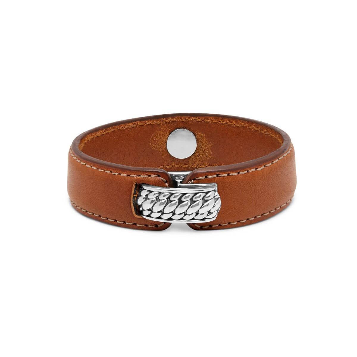 BTB130BR Buddha to Buddha Anggun Brown Leather Bracelet 130BR
