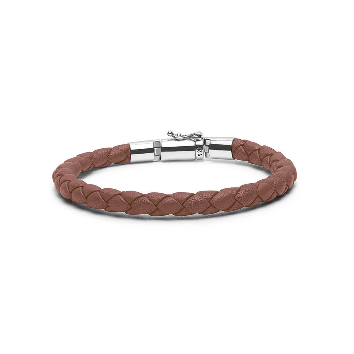Buddha to Buddha Ben XS Round Cognac Leather Bracelet J545CO 2