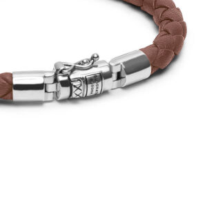 Buddha to Buddha Ben XS Round Cognac Leather Bracelet J545CO 3