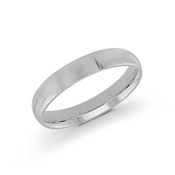 Malo 4mm Women's Wedding Band in 10K White Gold J-100-04WL