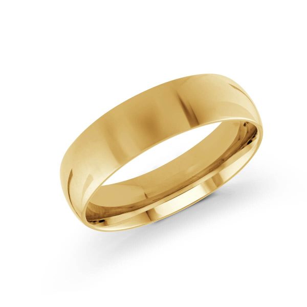 Malo 6mm Men's Wedding Band in 10K Yellow Gold J-100-06YG