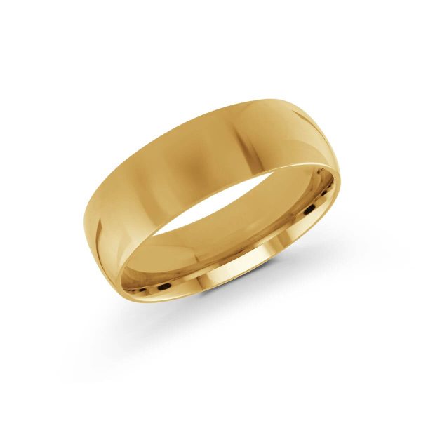 Malo 7mm Men's Wedding Band in 10K Yellow Gold J-100-07YG