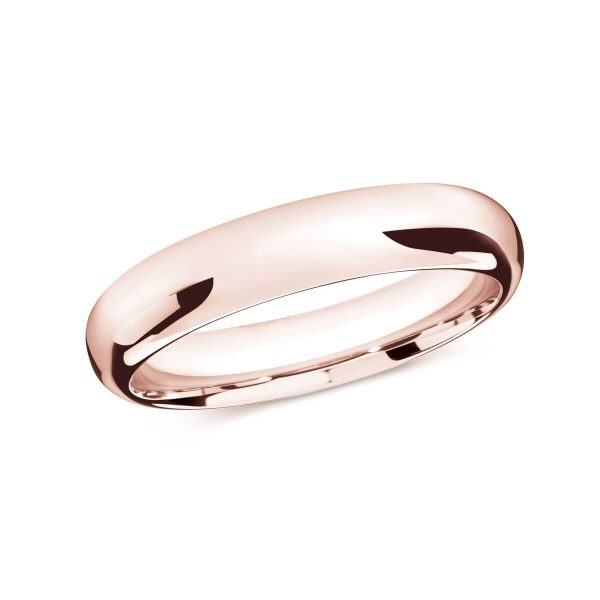 Malo 5mm Men's Wedding Band in 10K Pink Gold J-207-05PG