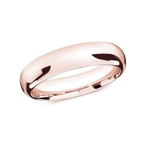 Malo 6mm Women's Wedding Band in 10K Pink Gold J-207-06PL
