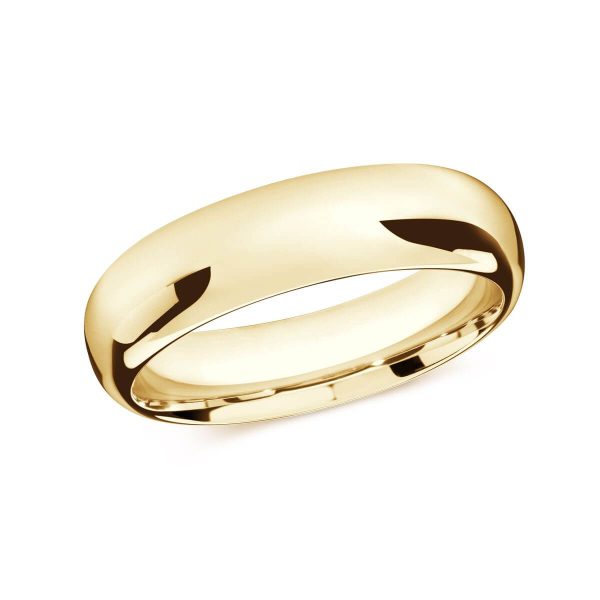 Malo 7mm Men's Wedding Band in 10K Yellow Gold J-207-07YG