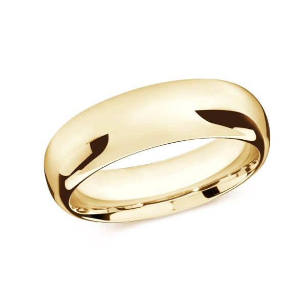 Malo 8mm Women's Wedding Band in 10K Yellow Gold J-207-08YL