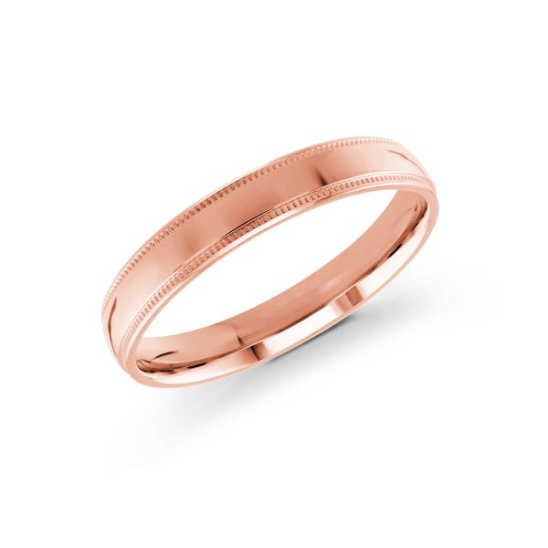 Malo 3mm Women's Wedding Band in 10K Pink Gold J-209-03PL