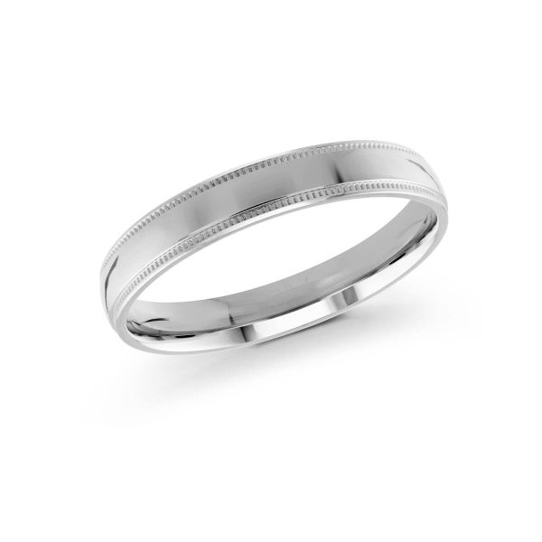 Malo 3mm Women's Wedding Band in 10K White Gold J-209-03WL