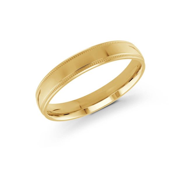 Malo 4mm Women's Wedding Band in 10K Yellow Gold J-209-04YL