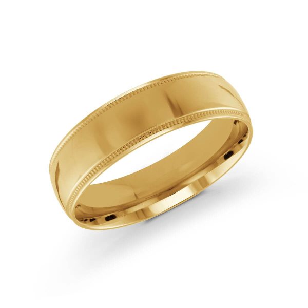 Malo 6mm Women's Wedding Band in 10K Yellow Gold J-209-06YL