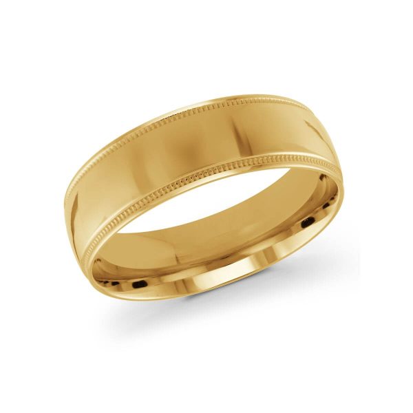 Malo 7mm Women's Wedding Band in 10K Yellow Gold J-209-07YL