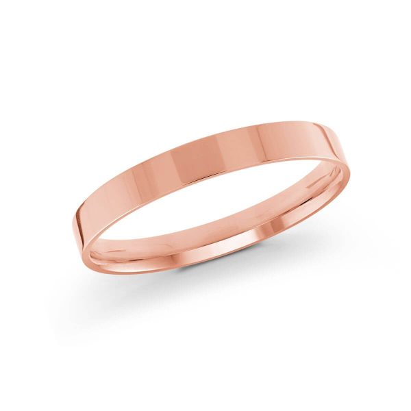 Malo 2mm Women's Wedding Band in 10K Pink Gold J-213-02PL