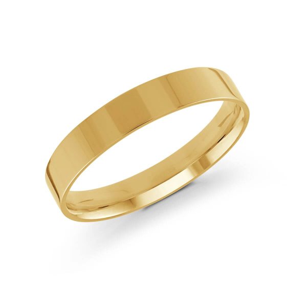 Malo 4mm Men's Wedding Band in 10K Yellow Gold J-213-04YG