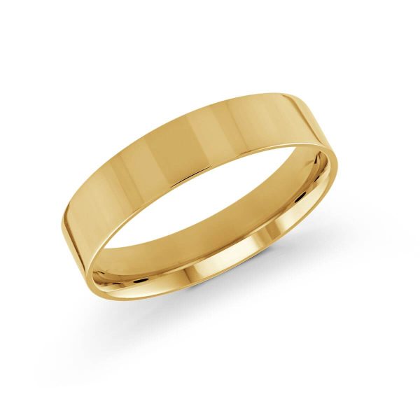 Malo 5mm Men's Wedding Band in 10K Yellow Gold J-213-05YG