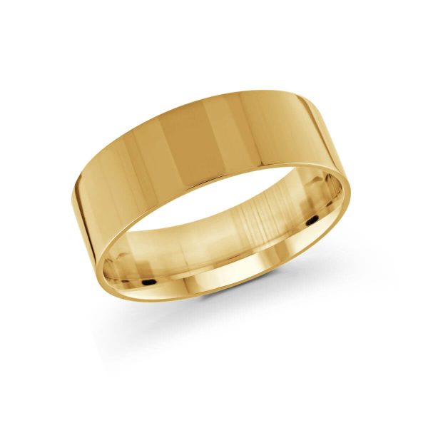 Malo 8mm Men's Wedding Band in 10K Yellow Gold J-213-08YG