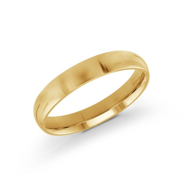Malo 4mm Men's Wedding Band in 10K Yellow Gold J-217-04YG