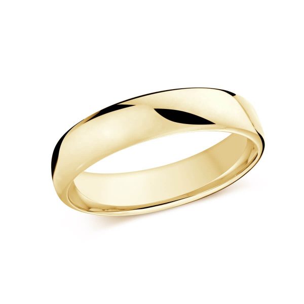 Malo 5mm Women's Wedding Band in 10K Yellow Gold J-308-05YL