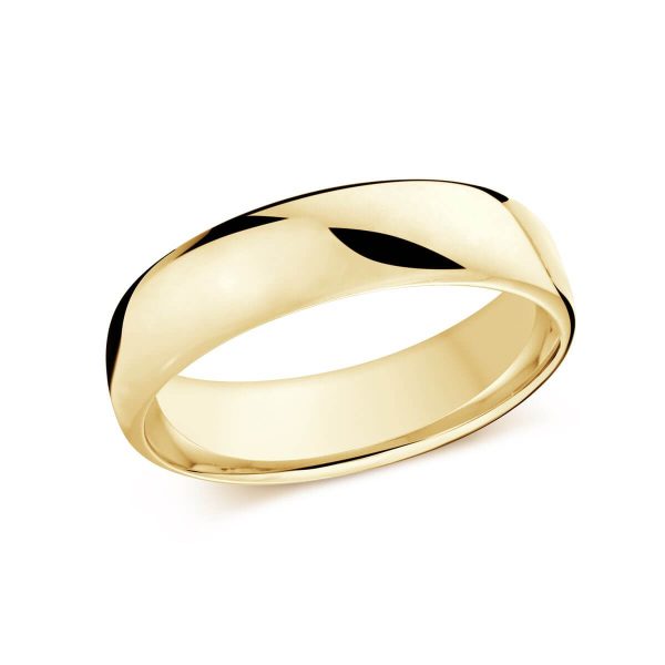 Malo 6mm Women's Wedding Band in 10K Yellow Gold J-308-06YL