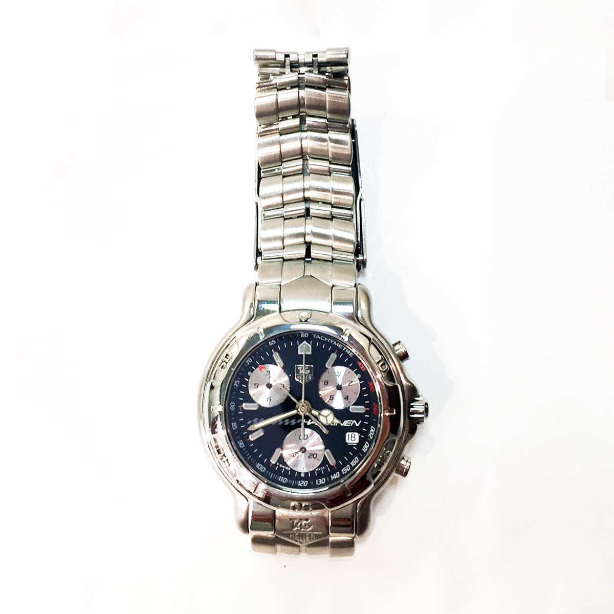 Tag Heuer Pre-Owned 6000 Mika Hakkinen Limited Edition Watch CH1114