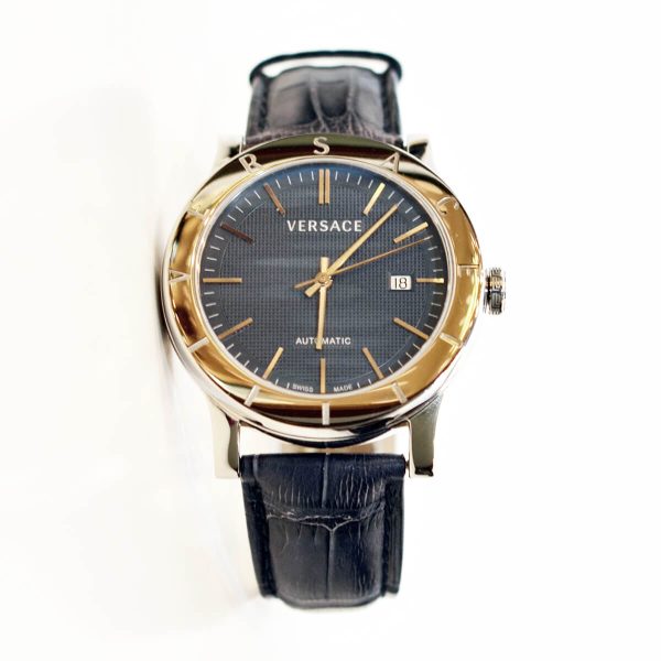 Versace Pre-Owned Blue Dial Watch 4